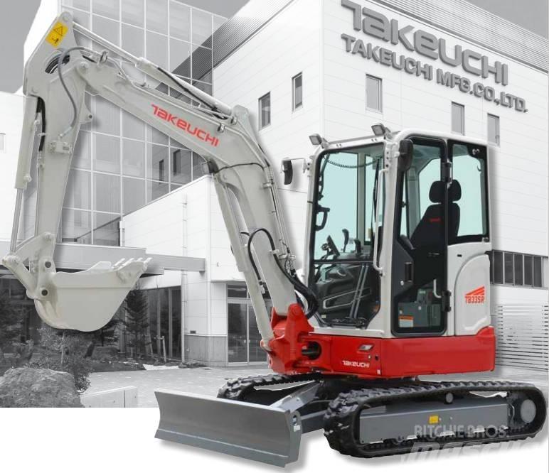Takeuchi TB335R Мини-экскаваторы