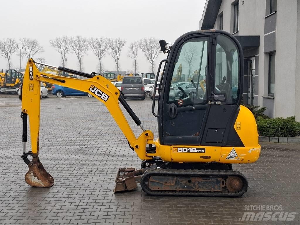 JCB 8018 CTS Мини-экскаваторы