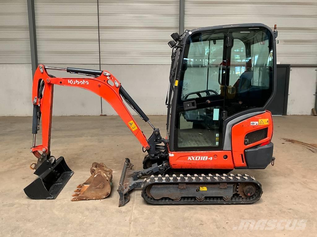 Kubota KX 018-4 Мини-экскаваторы