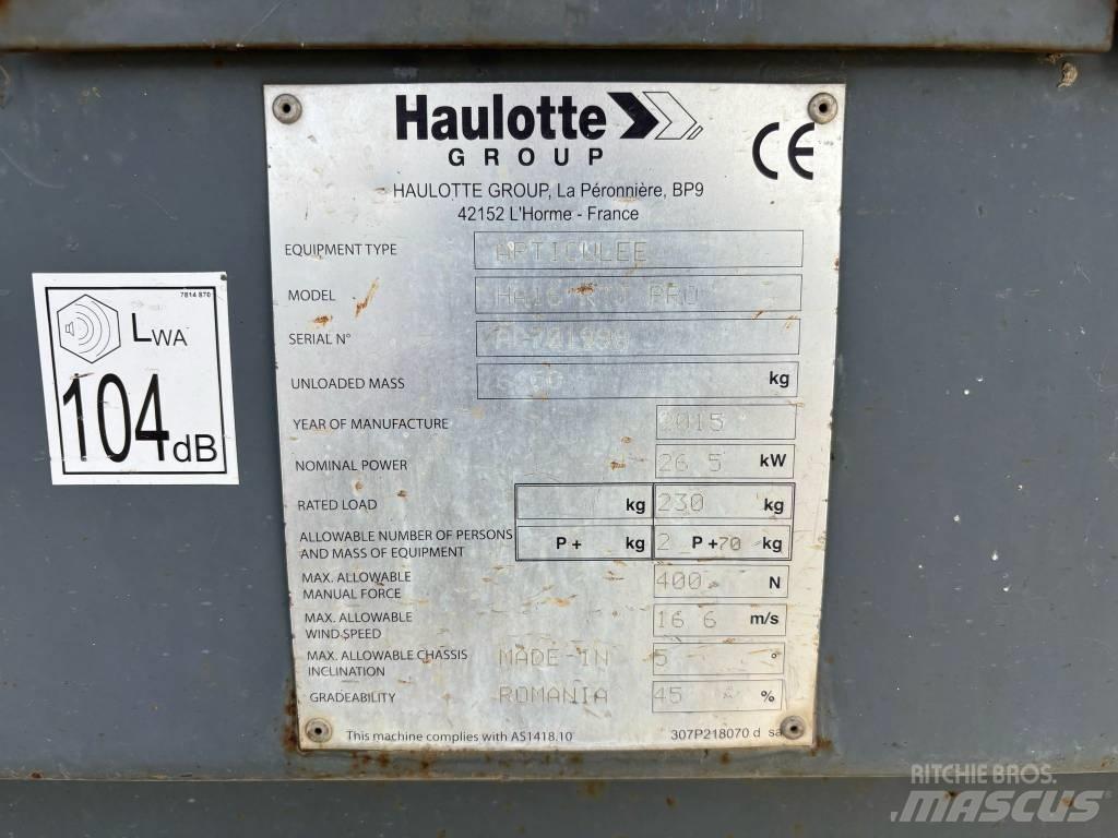 Haulotte HA 16 Коленчатые подъемники