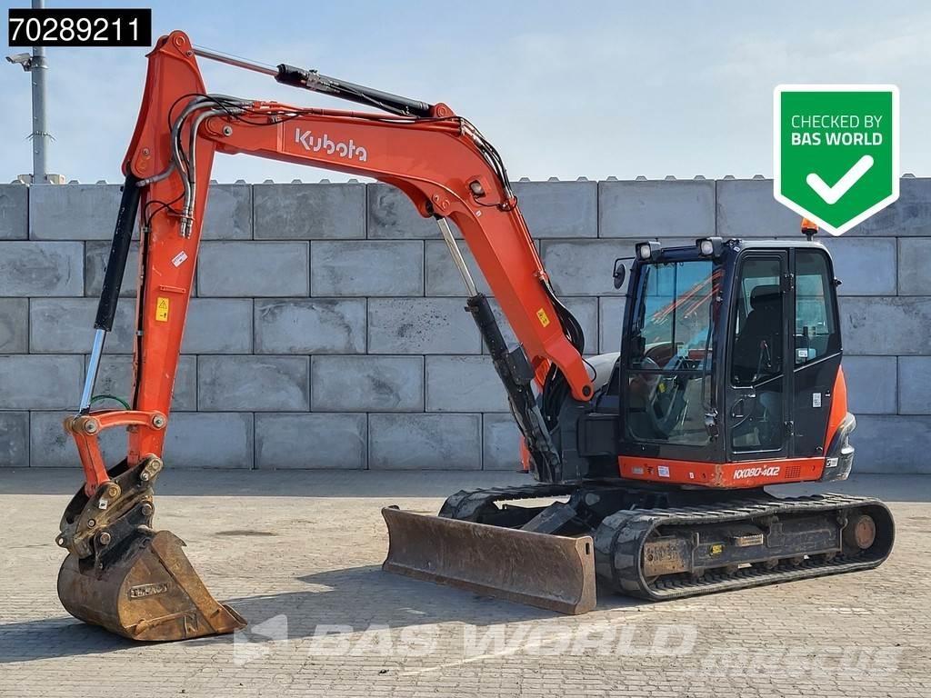 Kubota KX080-4 Мини-экскаваторы