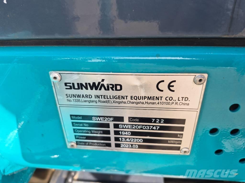 Sunward SWE 20 F Мини-экскаваторы