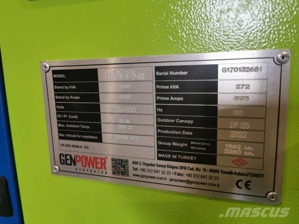 Genpower GNT 300 Дизельные генераторы