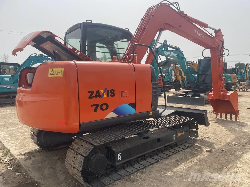 Hitachi ZX 70 Малые экскаваторы 7т-12т