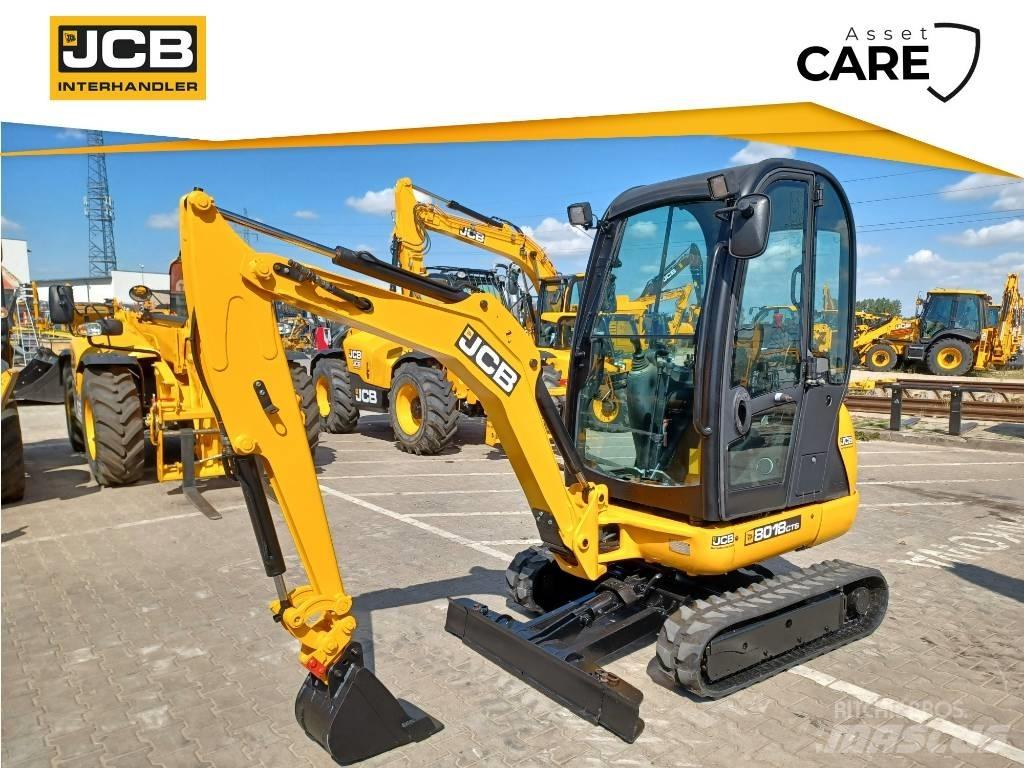 JCB 8018 CTS Мини-экскаваторы