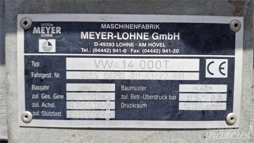 Meyer VW 14.000T Разбрасыватели органических удобрений