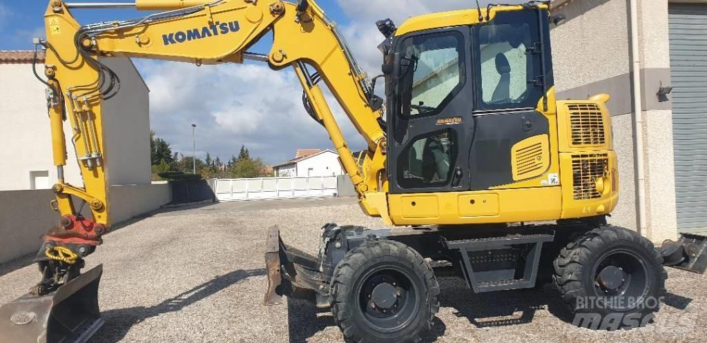 Komatsu PW98 MR10 Колёсные экскаваторы