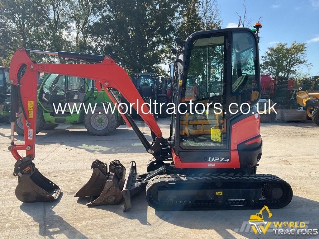 Kubota U 27-4 Мини-экскаваторы
