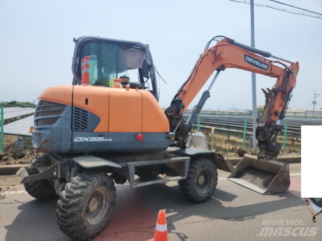 Doosan DX 55 W Колёсные экскаваторы
