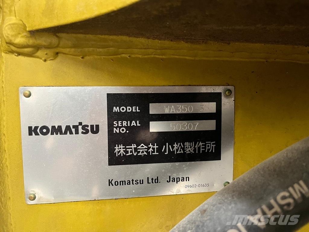 Komatsu WA 350-3 Фронтальные погрузчики
