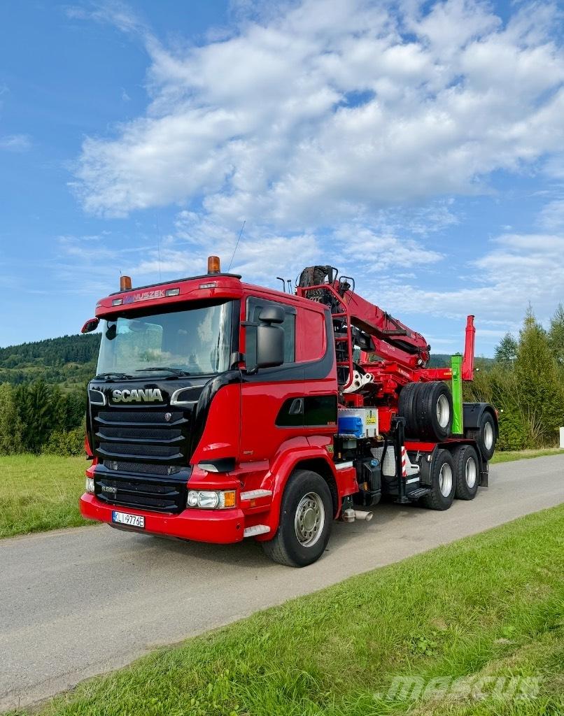 Scania R580 V8 6x4 Грузовики-Фургоны