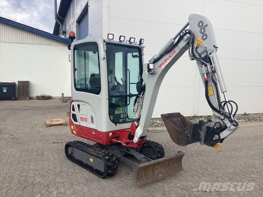 Takeuchi TB 216 Мини-экскаваторы