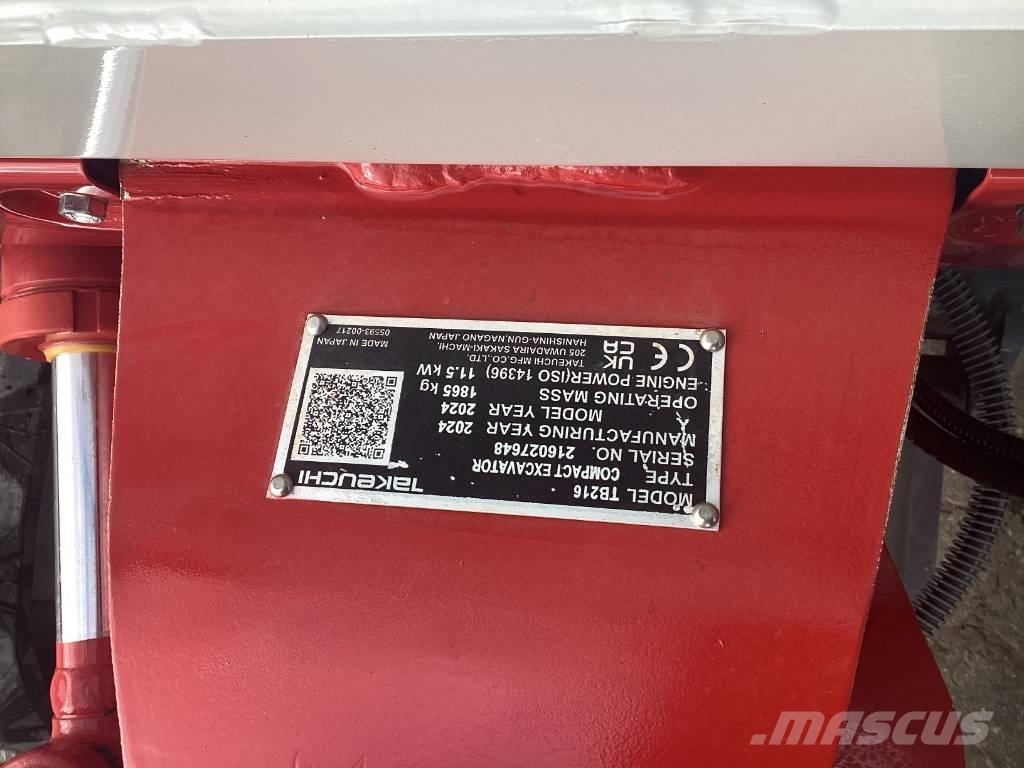 Takeuchi TB 216 Мини-экскаваторы