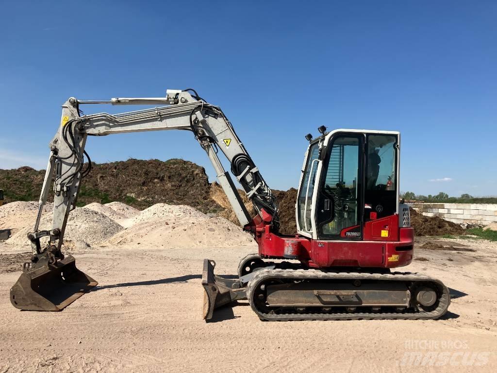 Takeuchi TB 280 FR Малые экскаваторы 7т-12т