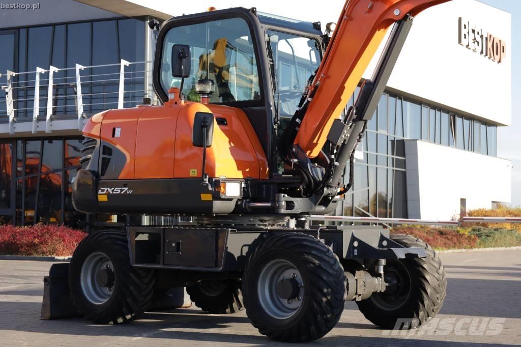 Doosan DX 57 W-5 Колёсные экскаваторы