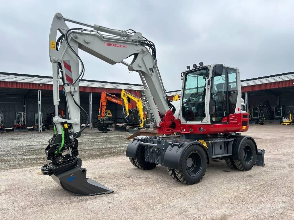 Takeuchi TB395W Колёсные экскаваторы