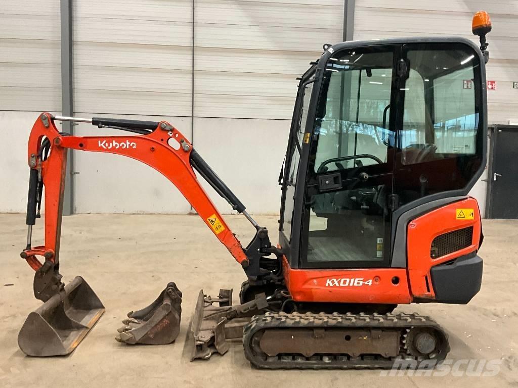 Kubota KX 016-4 Мини-экскаваторы