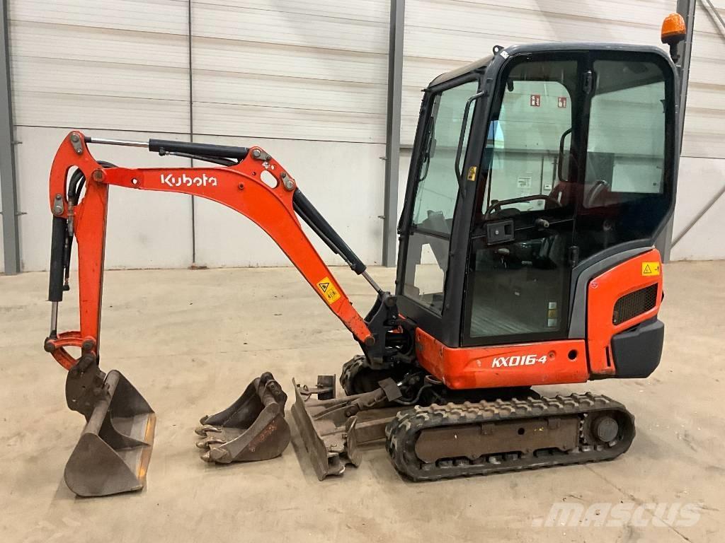 Kubota KX 016-4 Мини-экскаваторы