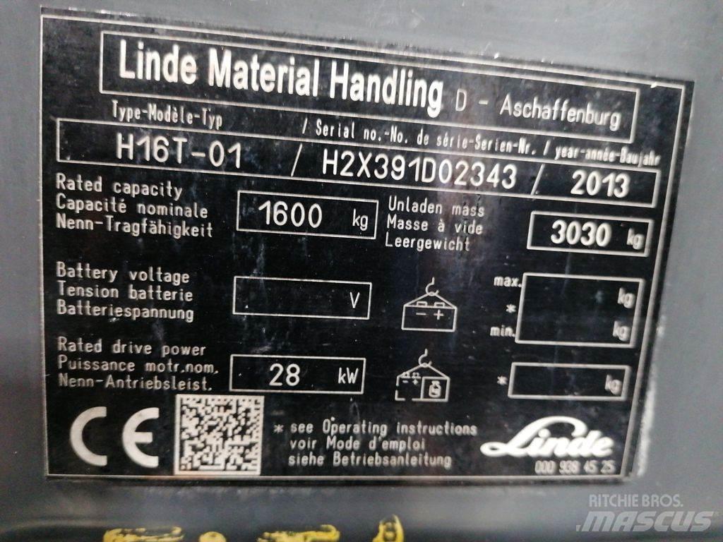 Linde H16T-01 Газовые погрузчики