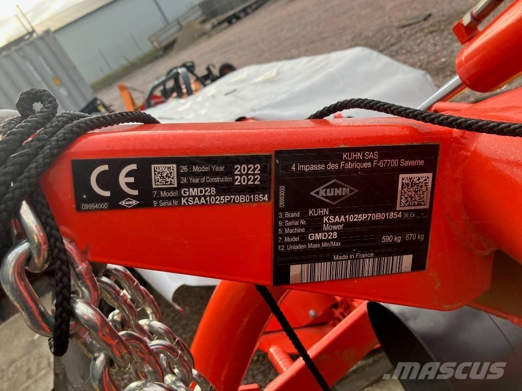Kuhn GMD 280 Роторные косилки