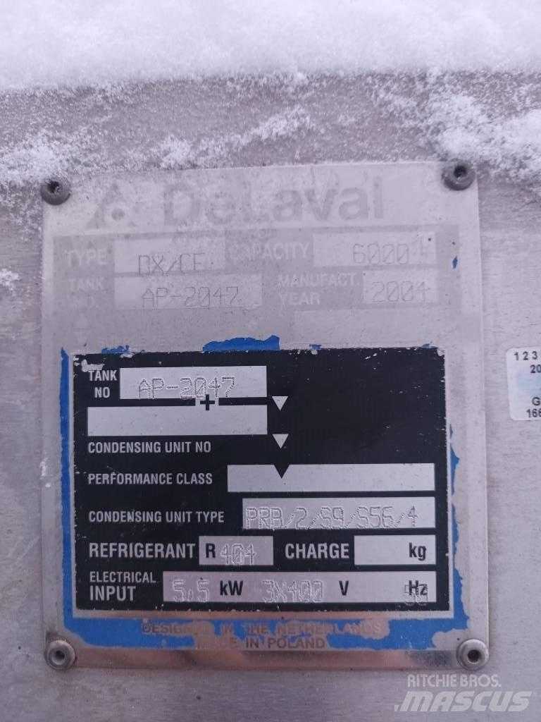 Delaval DX-CE Оборудование для хранения молока