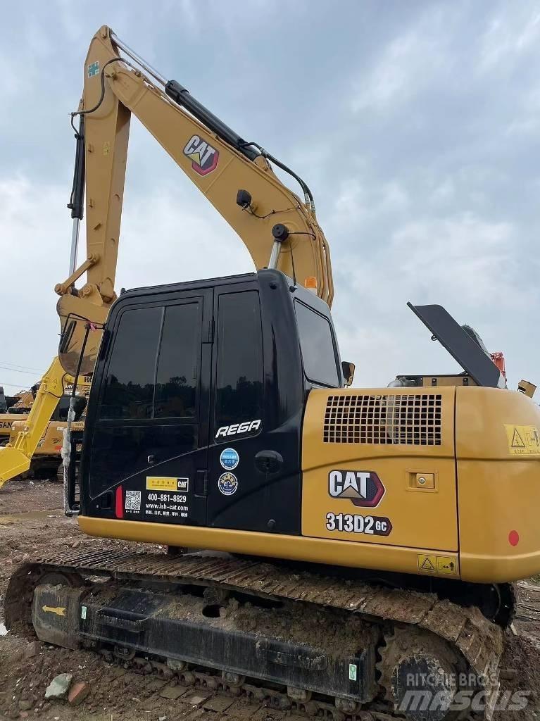 CAT 313D2GC Малые экскаваторы 7т-12т