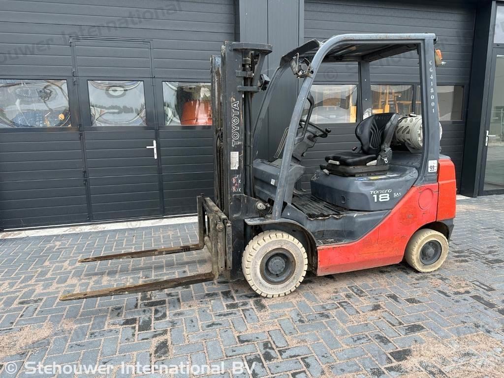 Toyota 02-8FGF18 Газовые погрузчики