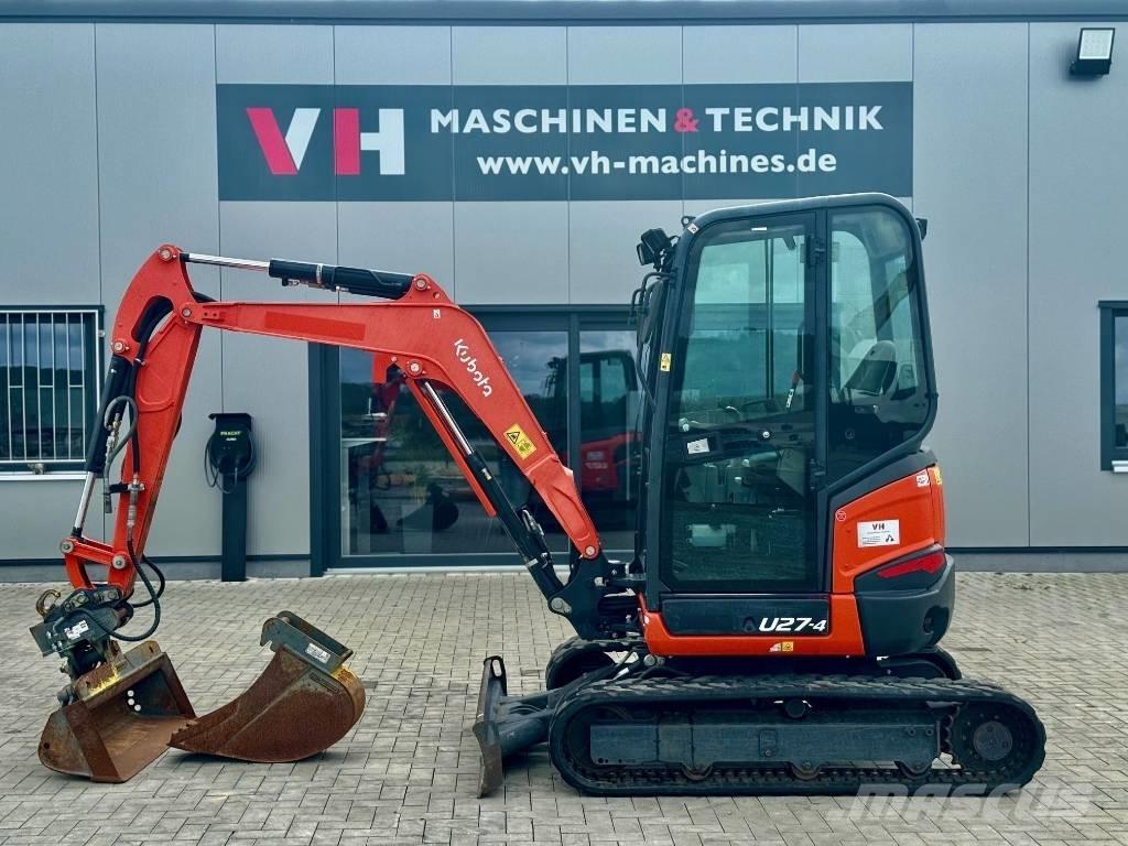 Kubota U 27-4 Мини-экскаваторы