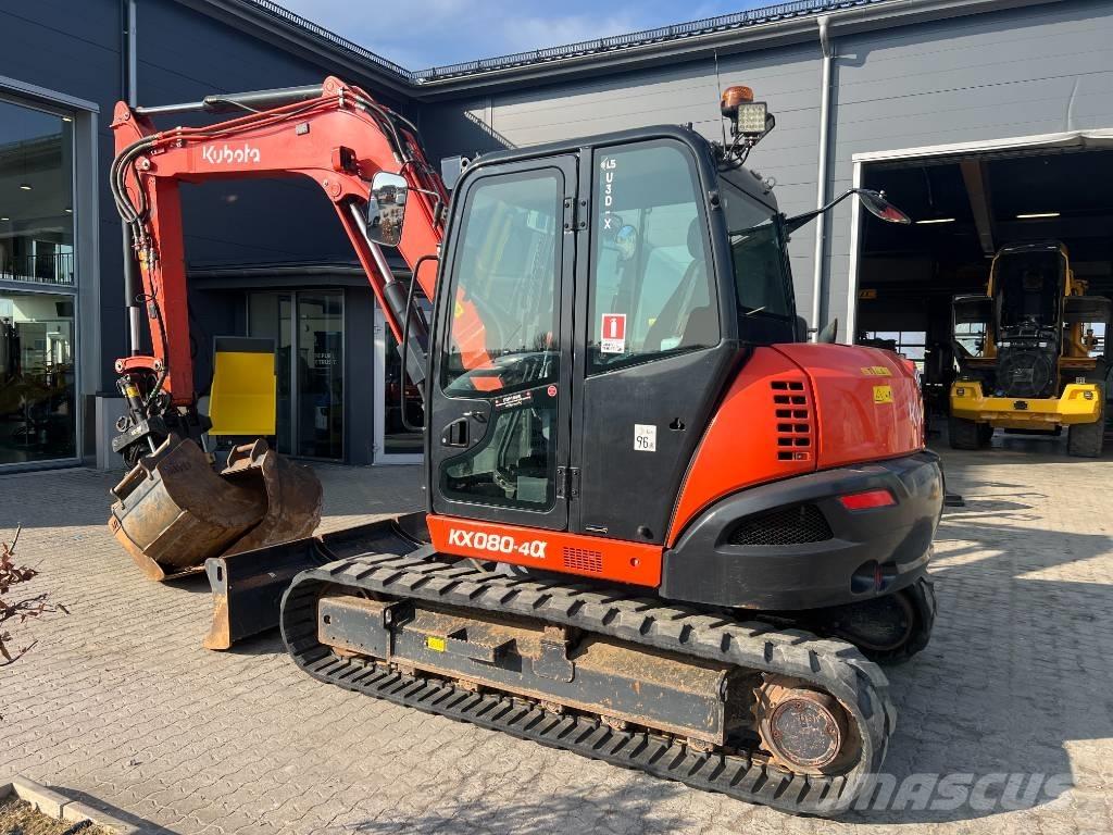 Kubota KX 080-4 Малые экскаваторы 7т-12т