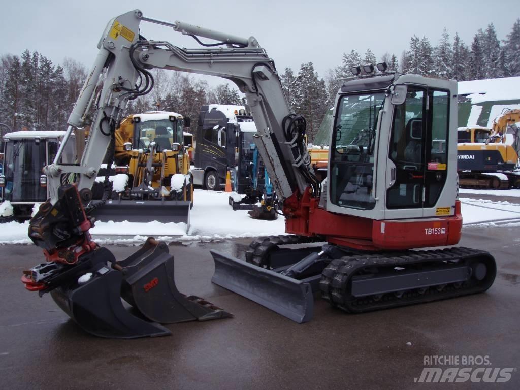 Takeuchi TB153FR Мини-экскаваторы