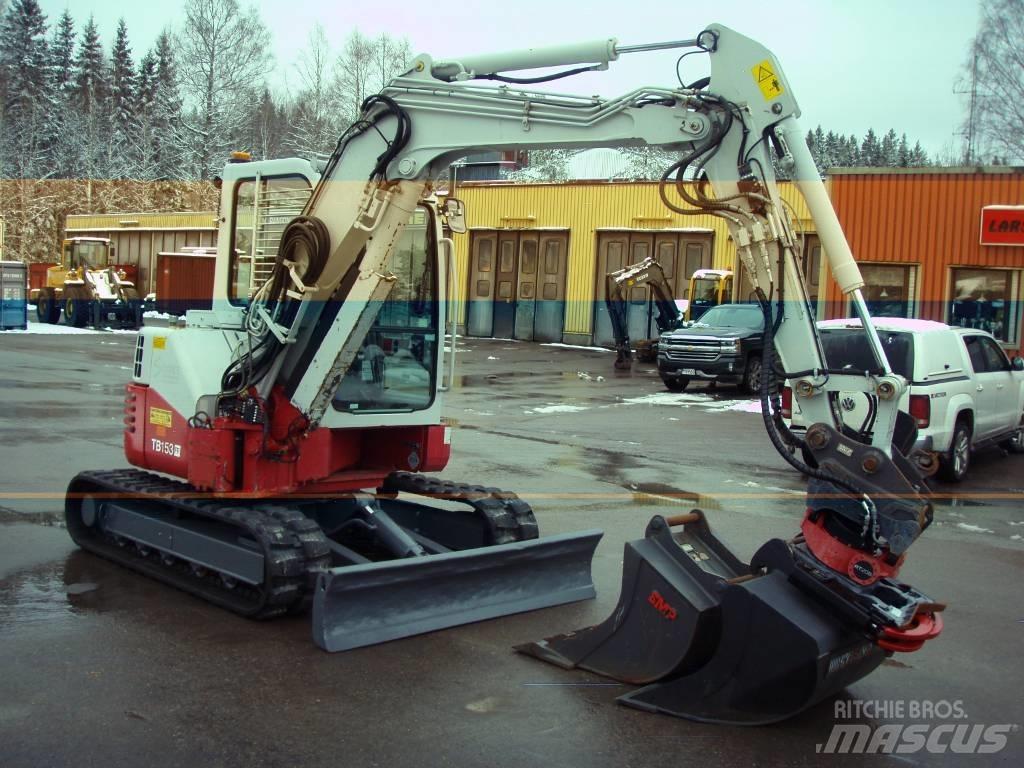 Takeuchi TB153FR Мини-экскаваторы