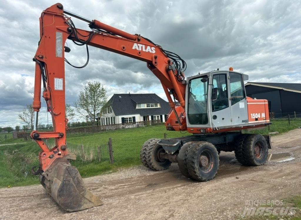Atlas 1504 Колёсные экскаваторы