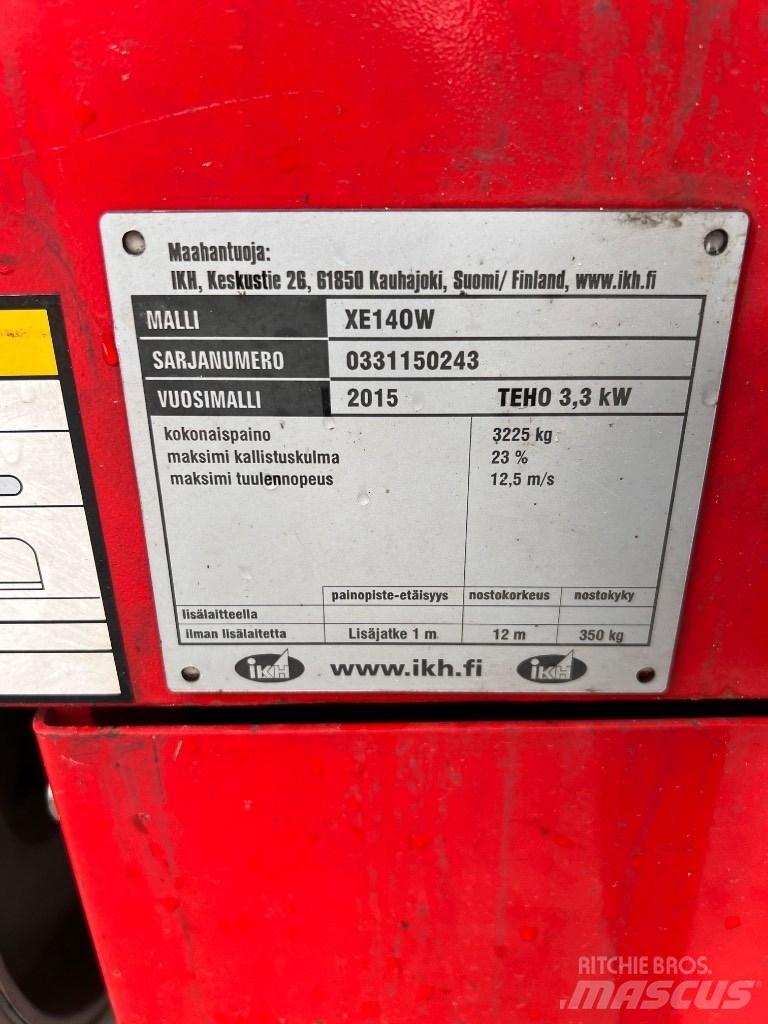 Mantall XE140W Ножничные подъемники