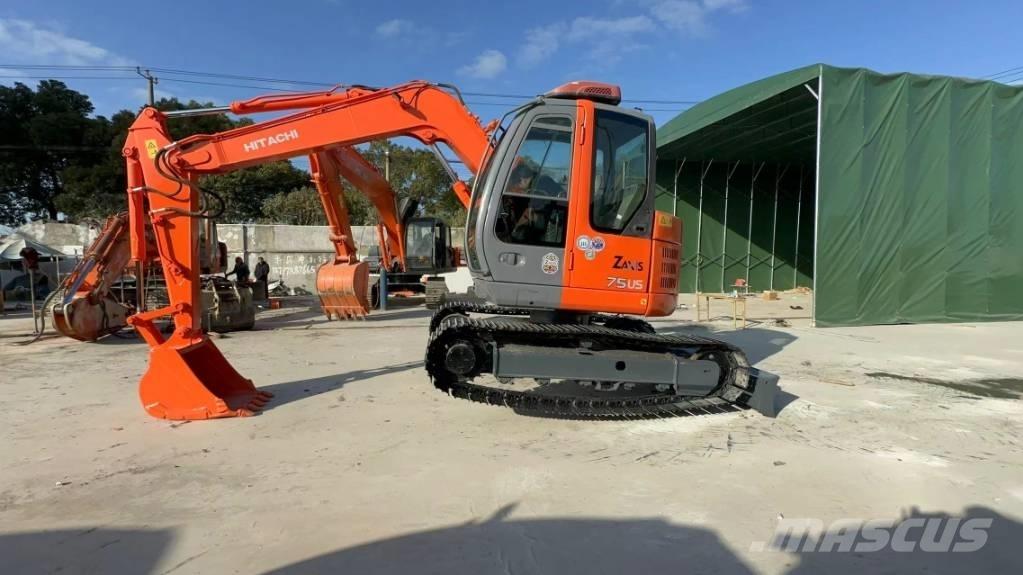 Hitachi ZX75US Мини-экскаваторы