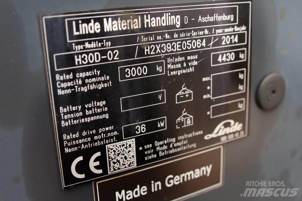 Linde H30D-02 Дизельные погрузчики