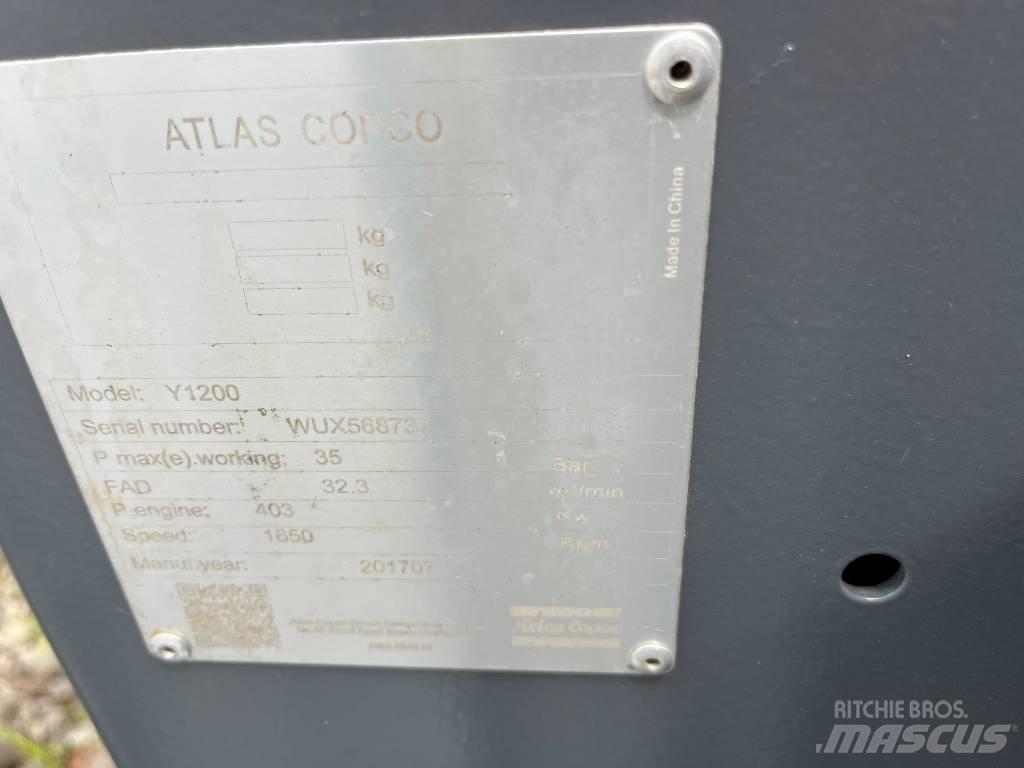 Atlas Copco Y1200 Воздушные компрессоры