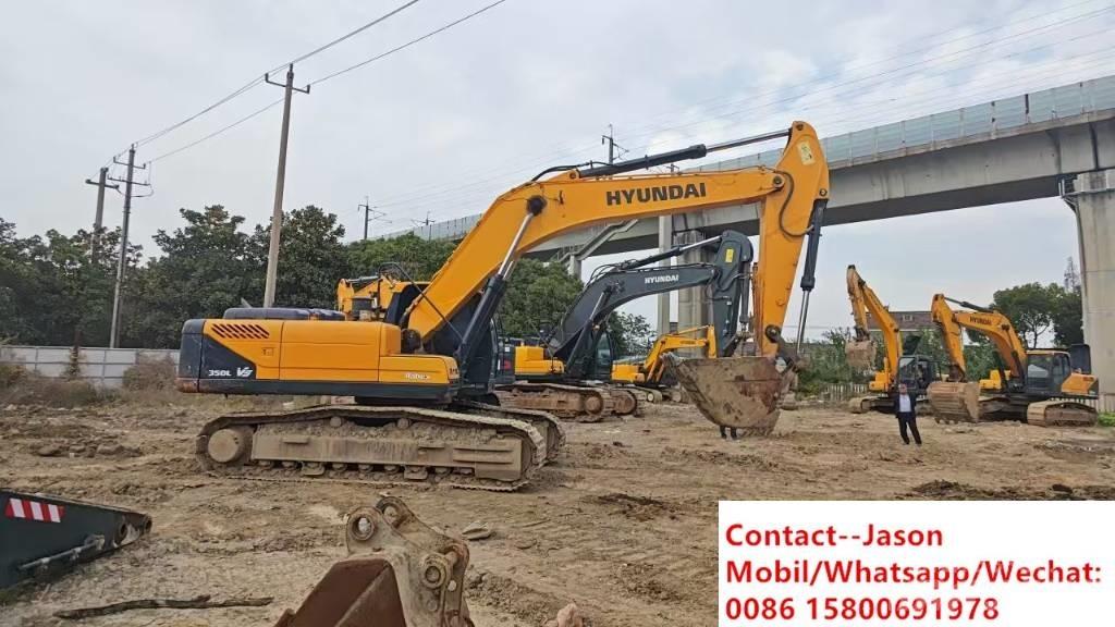 Hyundai Robex 350vs Гусеничные экскаваторы