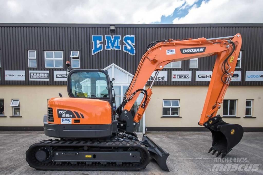 Doosan DX 85 R Малые экскаваторы 7т-12т