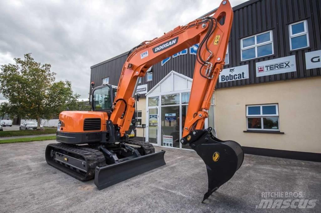 Doosan DX 85 R Малые экскаваторы 7т-12т