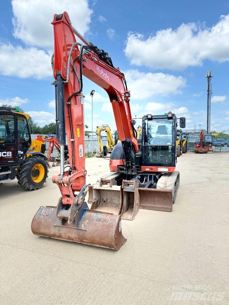 Kubota KX 080-4 Малые экскаваторы 7т-12т