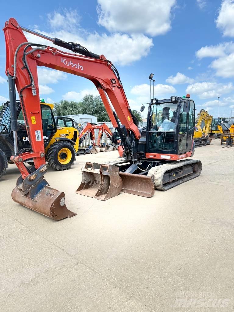 Kubota KX 080-4 Малые экскаваторы 7т-12т