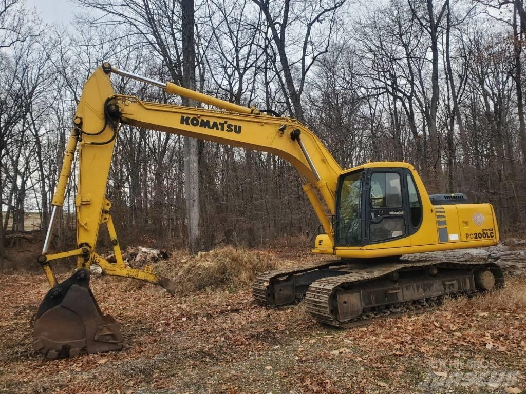 Komatsu PC200LC Гусеничные экскаваторы