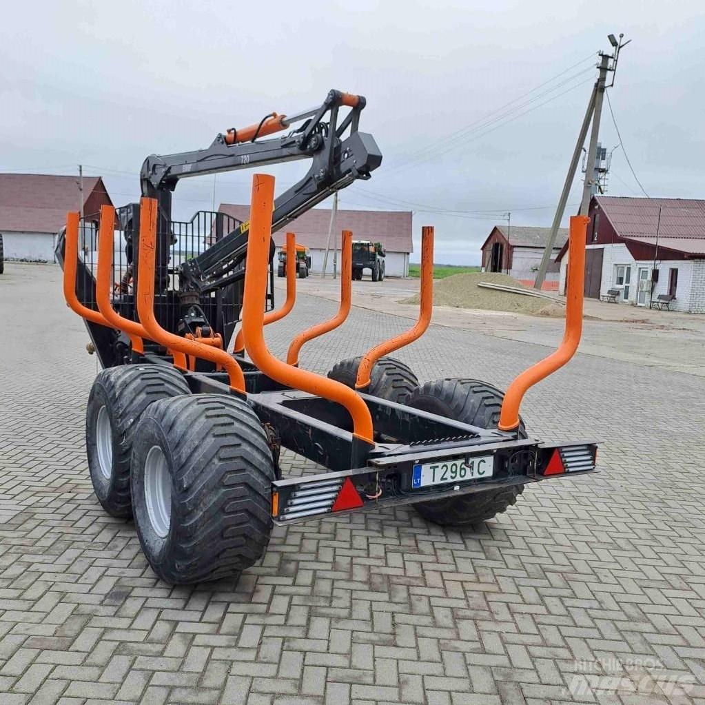 BMF 720 Прицепы Лесовозы