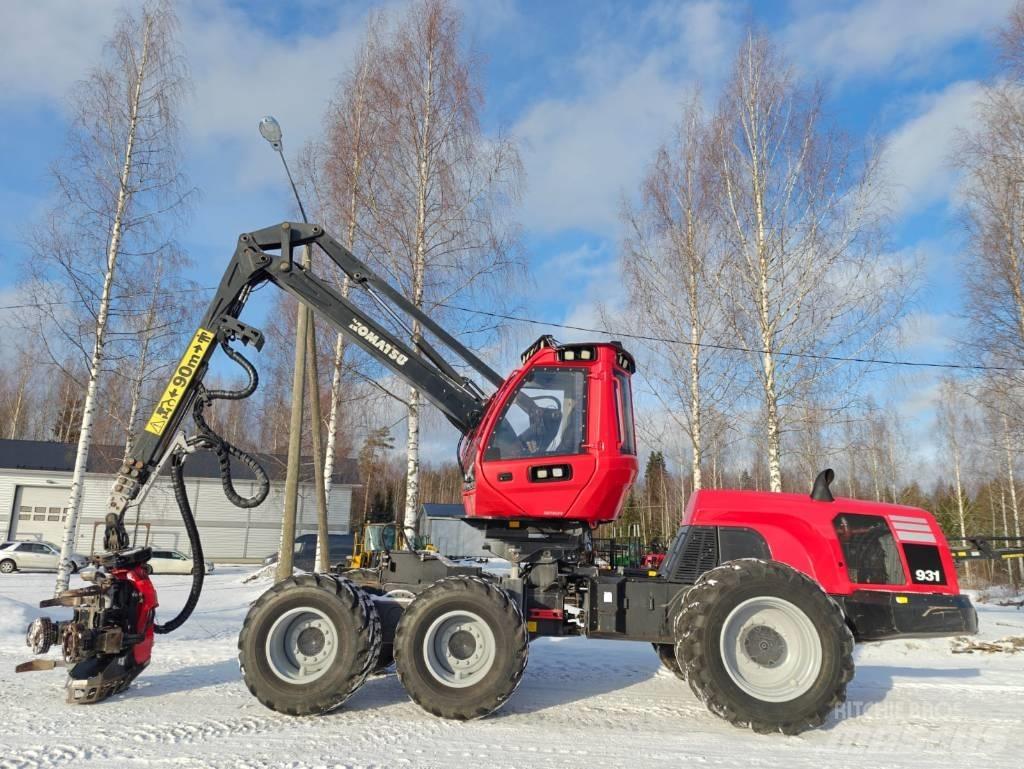 Komatsu 931 Харвестеры