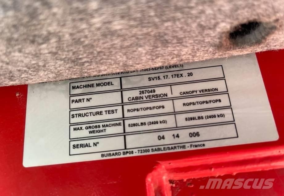 Yanmar SV 15 Мини-экскаваторы