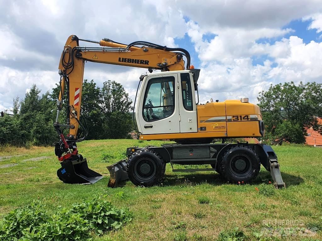 Liebherr A314 Колёсные экскаваторы