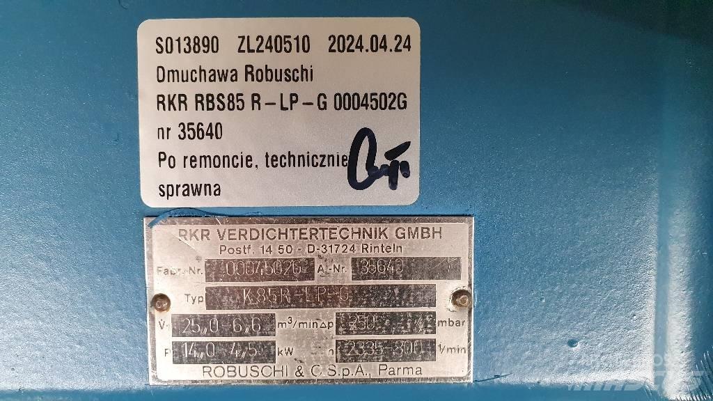 Robuschi RBS 85 Дополнительное оборудование для компрессоров