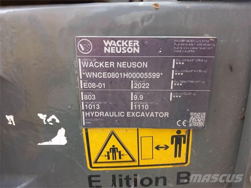 Wacker Neuson 803 Гусеничные экскаваторы