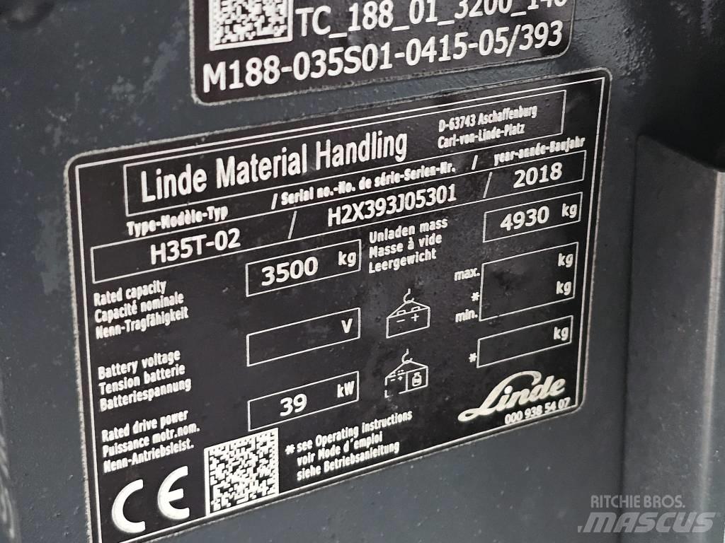 Linde H35T-02 Газовые погрузчики