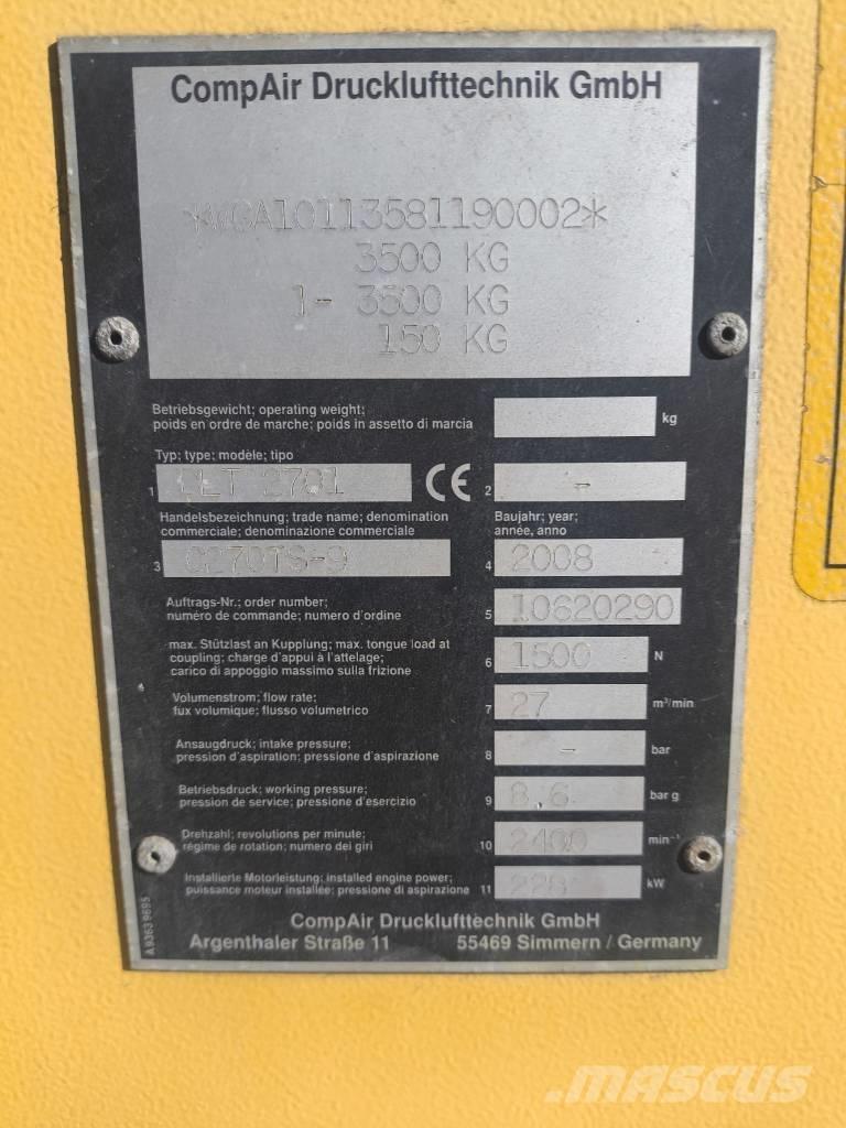 Compair DLT2701 Воздушные компрессоры